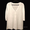 15PKLS02 2016 latest women 100% linen sweater cardigan